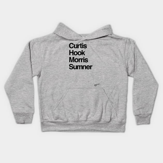 Rock Royalty Joy Division Kids Hoodie by peterdy